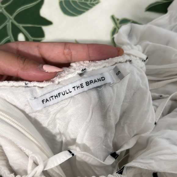 Faithful the brand striped shutterbabe tilbury jumpsuit size small - Picture 7 of 7